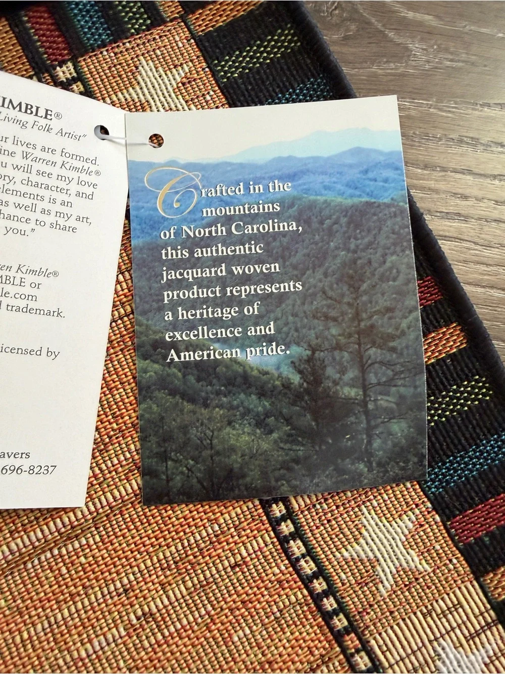 Warren Kimble Set 4 Tapestry Placemats Rooster Various Colors Country Farm Decor